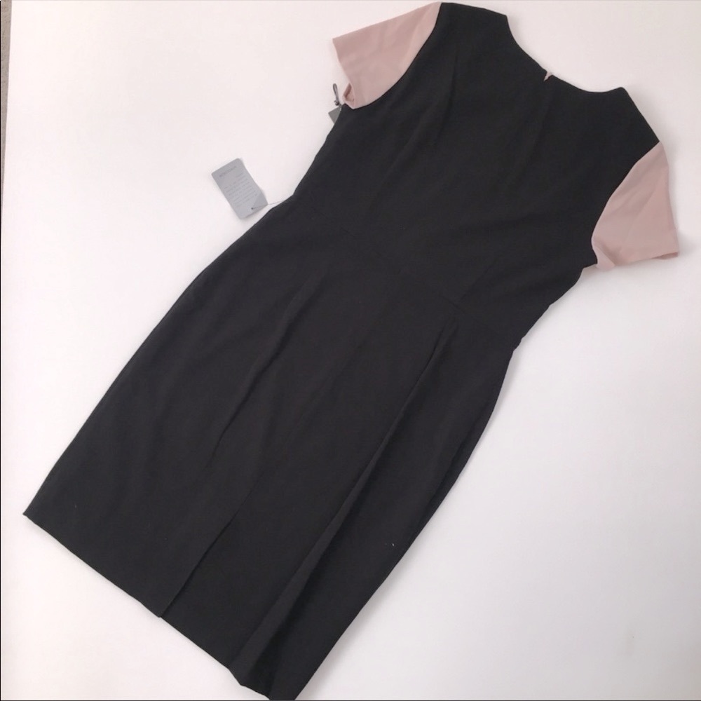 Vince Camuto Bi-Stretch Color Block Sheath Dress - image 4